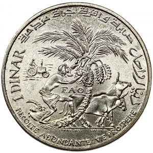 Tunisia, 1 Dinar 1970