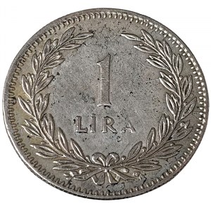 Turcja, 1 lira 1948