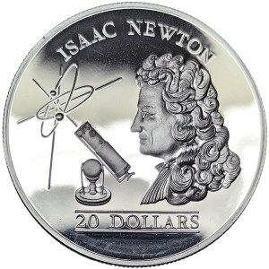 Tuvalu, 20 dollars 1993