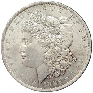 États-Unis, 1 dollar (Morgan 1878-1921) 1885, Nouvelle-Orléans