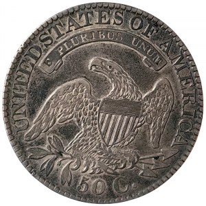 United States, 1/2 Dollar (Capped bust, lettered edge 1807-1836) 1827, Philadelphia