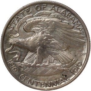 États-Unis, 1/2 dollar (centenaire de l'Alabama) 1921, Philadelphie