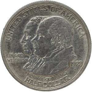 United States, 1/2 Dollar (Monroe Doctrine Centennial) 1923, San Francisco