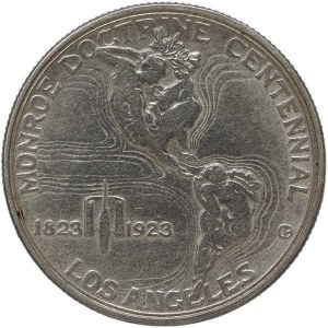 United States, 1/2 Dollar (Monroe Doctrine Centennial) 1923, San Francisco