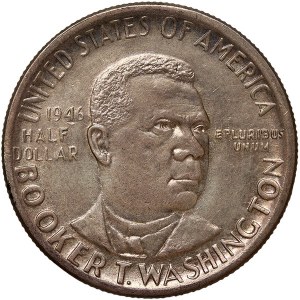 United States, 1/2 Dollar (Booker Washington Memorial 1946-1951) 1946, Philadelphia