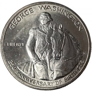 États-Unis, 1/2 dollar (George Washington) 1982, Denver