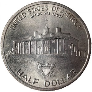 États-Unis, 1/2 dollar (George Washington) 1982, Denver