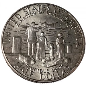 États-Unis, 1/2 Dollar (Statue de la Liberté) 1986, Denver