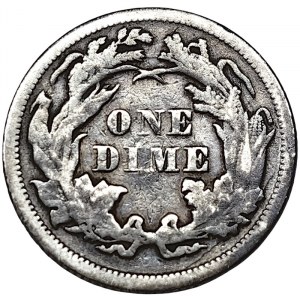 United States, Dime 1874, Philadelphia