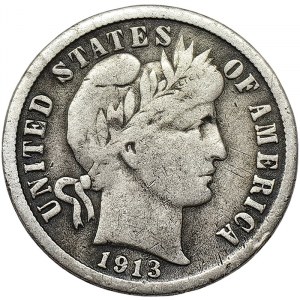 États-Unis, Dix cents 1913, Philadelphie