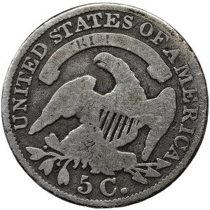 États-Unis, 5 Cents (Liberty Cap Half Dime 1929-1937) 1833, Philadelphie