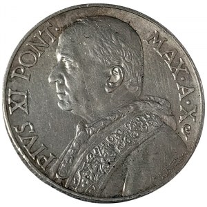 Cité du Vatican, Pio XI, 10 Lire 1931