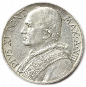 Vatican City, Pio XI, 10 Lire 1934