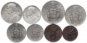 Watykan, Pio XI, kompletna seria 8 szt. 1930