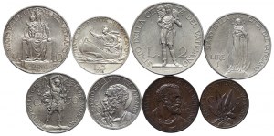 Vatican City, Pio XI, Complete series Lot 8 pcs. 1934
