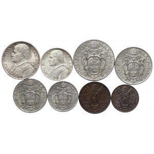 Vatican City, Pio XI, Complete series Lot 8 pcs. 1934