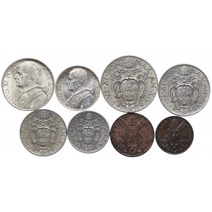 Vatican City, Pio XI, Complete series Lot 8 pcs. 1935