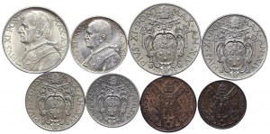 Vatican City, Pio XI, Complete series Lot 8 pcs. 1935