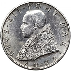 Vatican City, Pio XII, 500 Lire 1958