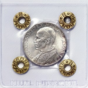 Vatican City, Pio XII, 5 Lire 1939