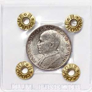Vatican City, Pio XII, 5 Lire 1940