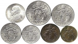 Watykan, Pio XII, lot 7 szt. 1939