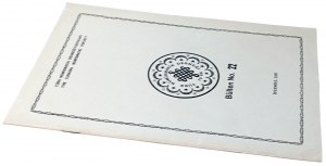 TURK NUMISMATIK DERNEGI YAYINLARI : BULTEN N. 22. 1987.