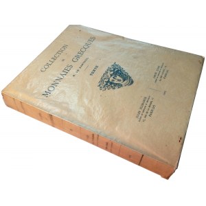 COLLECTION DE MONNAIES GRECQUES: TEXTE. DE NANTEUIL, H. 1925.