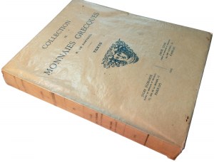 COLLECTION DE MONNAIES GRECQUES: TEXTE. DE NANTEUIL, H. 1925.