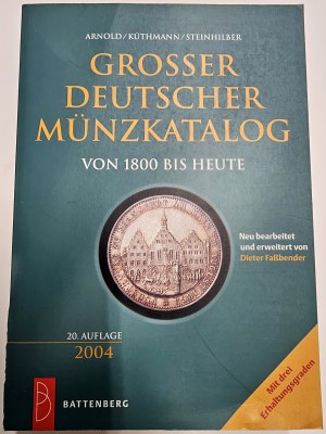 GROSSER DEUTSCHER MÜNZKATALOG : VON 1800 BIS HEUTE (en allemand). HERMANN JUNGHANS, DIETER FASSBENDER. 2004