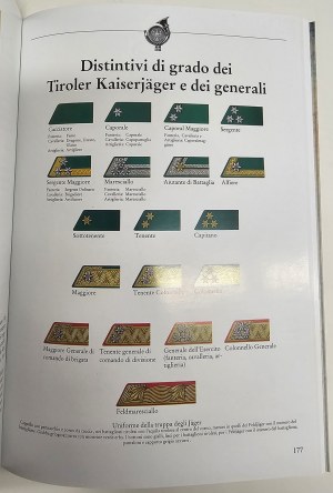 I CACCIATORI IMPERIALI DEL TIROLO. STORIA DEI REGGIMENTI SCELTI TIROLESI. C.HAAGER, P.HOFFMANN, F.HUTER, E.LANG, A.H.SPIELMANN. 2001