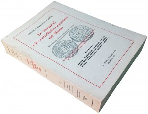LE IMITAZIONI E LE CONTRAFFAZIONI MONETARIE NEL MONDO PARTE QUARTA DEL TOMO II. GAMBERINI DI SCARFEA, CESARE. 1975.