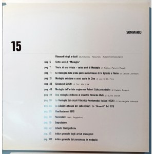 MEDAGLIA N° 15. 1978.