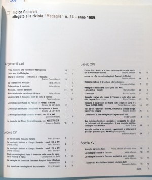 MEDAGLIA N° 24/2. 1989.