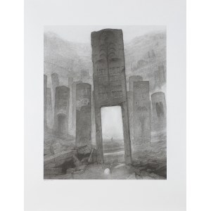 Zdzisław Beksiński, BEZ TYTUŁU, 1973/2005