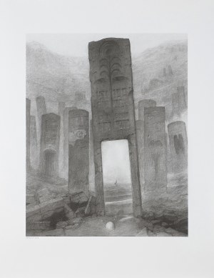 Zdzisław Beksiński, BEZ NÁZVU, 1973/2005