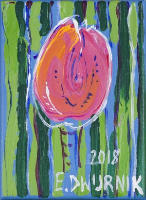 Edward Dwurnik, Tulipan, 2018