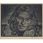 Władysław Skoczylas, GŁOWA GÓRALA (MAŁA), 1928
