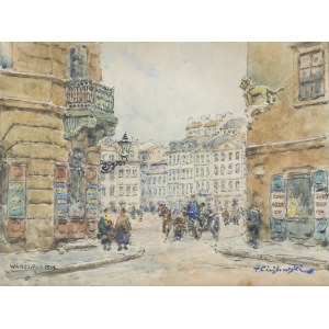 Tadeusz Cieślewski, WARSZAWSKI RYNEK STAREGO MIASTA, 1938
