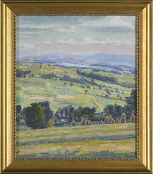 Jan Wallach, VIEW ON SLOVAKIA, 1922