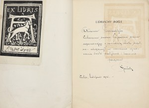 Joseph Alexander Galuszka, Smiles of God. [dedication by the author].