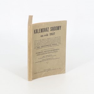 Edited by Zygmunt Krzysztoporski. Judicial Calendar for 1927 with lists of courts, including the composition of the Ministry of Justice, and a list of names of judges, prosecutors, mortgage writers, officials of the General Prosecutor's Office, notaries..