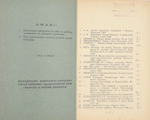 Catalogue du rayon antiquaire de la librairie générale (Jonah's). No. 4