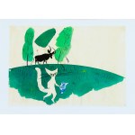 Jozef Wilkoń (b. 1930), Postcard (signed by the artist)