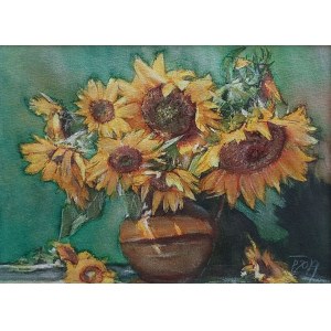 Ida Perens, I love sunflowers, 2019