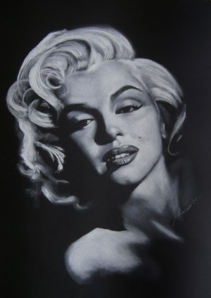 Marcus Von May (b. 1970), Marilyn Monroe, 2020