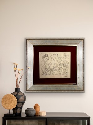 Pablo Picasso (1881-1973), El Arrastre, avec Écuyère et Putto (Zaprzęg z Amazonką i Putto)