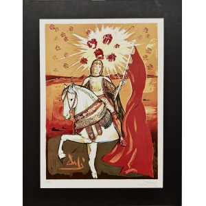 Salvador Dalí (1904 - 1989), Cabellero De Oros, Serie Le Tarot