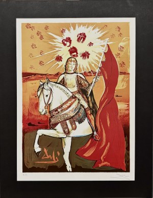 Salvador Dalí (1904 - 1989), Cabellero De Oros, Serie Le Tarot