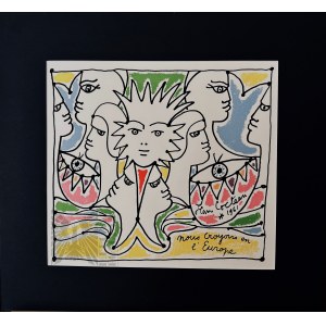 Jean COCTEAU (1889-1963), de la série Europe 1961